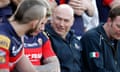 Wakefield Trinity head coach John Kear, centre, admits it looked like his side were 'not trying'