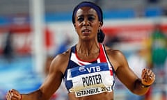 US-born Tiffany Porter of Britain has British mother