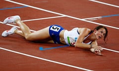 Kelly Sotherton, at the Beijing Games, has announced her retirement from athletics