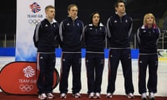 elsie christie and Team GB short-track skaters