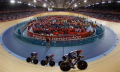 Great Britain won nine 2012 Olympic medals at the velodrome in London