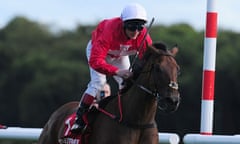 Gordon Lord Byron, ridden by Johnny Murtagh at Haydock, is now likely to return to run at Longchamp