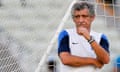 Greece head coach Fernando Santos has accused critics of his side's defensive outlook as ill-informe