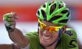 Alessandro De Marchi won stage seven of the Vuelta a España after a four-man break