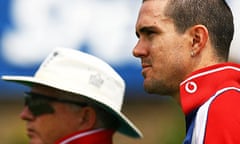 Duncan Fletcher and Kevin Pietersen