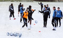 Newcastle United training