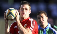Lee Byrne was one of the Lions' successes against a Royal XV