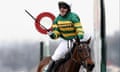 Tony McCoy celebrates on Don't Push It