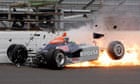 EJ Viso crashes heavily during Indy 500 practice