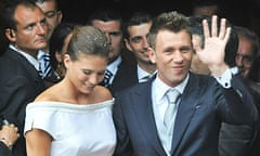 Antonio Cassano and Carolina Marcialis