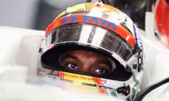 India's Narain Karthikeyan Grand Prix