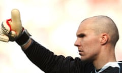 The former Germany and Hannover goalkeeper, Robert Enke