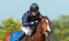 Recital and Kieren Fallon winning the Derrinstown Stud Derby Trial Stakes at Leopardstown