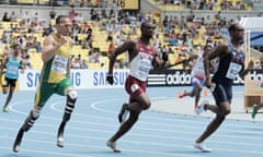 Oscar Pistorius at the 2011 World Championships