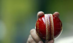 A cricket ball