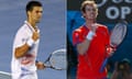 Novak Djokovic and Andy Murray