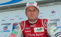 Audi Sport Team Joest Audi R18 driver Allan McNish