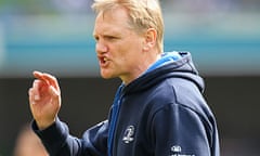 Leinster coach Joe Schmidt