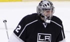 LA Kings' goaltender Jonathan Quick 