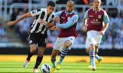 Football - Barclays Premier League - Newcastle United v Aston Villa