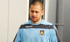 Joe Cole at West Ham United's Training Ground in Chadwell Heath, Essex, Britain - 03 Jan 2013