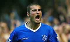 Adrian Mutu of Chelsea 