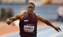 Dwain Chambers British Athletics Grand Prix