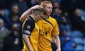 Annan Athletic's David Hopkirk, left, celebrates his goal against Rangers with Scott Chaplain