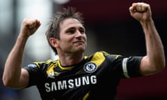 Frank Lampard in action for Chelsea