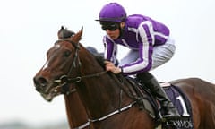 Camelot and Joseph O'Brien winning the Mooresbridge Stakes at The Curragh
