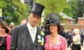 Sir Henry Cecil and his wife Jane arriving at Royal Ascot in June 2009. 