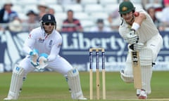 Australia's Shane Watson plays a shot