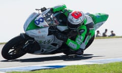 Andrea Antonelli, in action during the Supersport FIM World Championship at Phillip Island