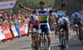 Michael Matthews wins stage five of the Vuelta a España