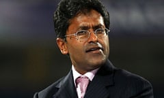 The former IPL commissioner Lalit Modi