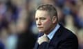 Ally McCoist has been placed on gardening leave by Rangers 