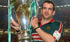 Martin Johnson celebrates 