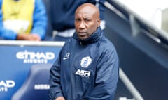 The QPR head coach Chris Ramsey