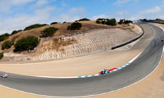 The Laguna Seca circuit