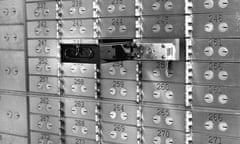 Safe deposit boxes