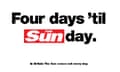 Sun on Sunday press ad