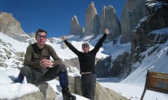 Andrew Gilchrist in Patagonia 