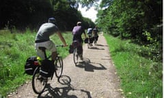 Cycle route to Paris from Dieppe