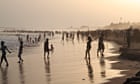 Accra beach sunset