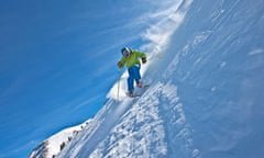 Skiing in Telluride, Colorado.