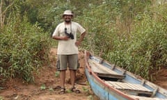 Bejoy Issac (nicknamed Baloo) is the resident naturalist at Ken River Lodge in India's Panna nationa