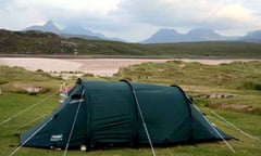 Achnahaird campsite, Scotland