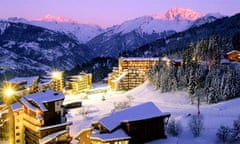 La Tania ski resort, France