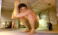 Ron Mueck's 16-ft boy