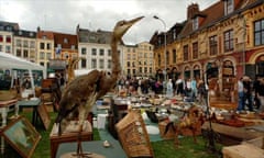 Lille Braderie, flea market